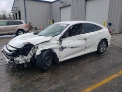 Salvage cars for sale at Rogersville, MO auction: 2018 Honda Civic LX