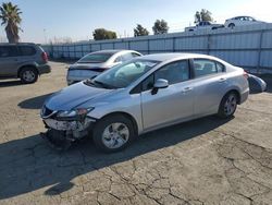 Salvage cars for sale at Martinez, CA auction: 2013 Honda Civic LX