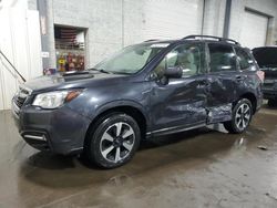 Salvage cars for sale from Copart Ham Lake, MN: 2018 Subaru Forester 2.5I Premium