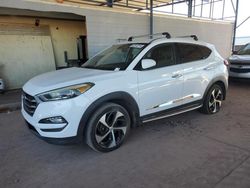 Salvage cars for sale at Phoenix, AZ auction: 2016 Hyundai Tucson Limited