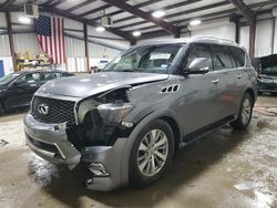 Infiniti Vehiculos salvage en venta: 2016 Infiniti QX80