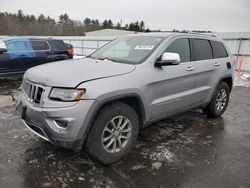 Salvage cars for sale at Windham, ME auction: 2014 Jeep Grand Cherokee Limited