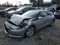 Salvage cars for sale at Graham, WA auction: 2012 Honda CR-Z EX