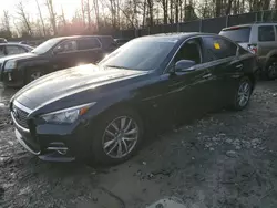 Salvage cars for sale at Waldorf, MD auction: 2015 Infiniti Q50 Base