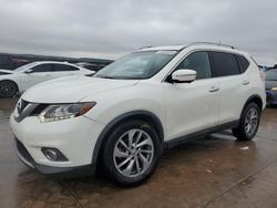 Salvage cars for sale at Grand Prairie, TX auction: 2015 Nissan Rogue S