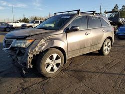 Salvage cars for sale at Denver, CO auction: 2011 Acura MDX