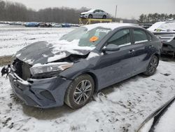 Salvage cars for sale at Windsor, NJ auction: 2022 KIA Forte FE