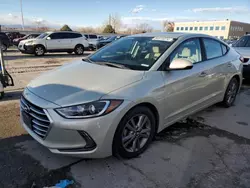 2018 Hyundai Elantra SEL en venta en Littleton, CO