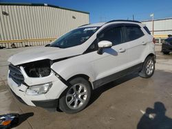 Salvage cars for sale at Haslet, TX auction: 2019 Ford Ecosport SE