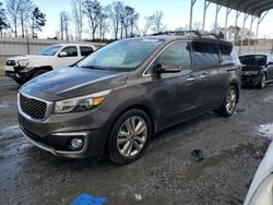 2015 KIA Sedona SXL en venta en Spartanburg, SC