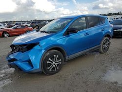 Salvage cars for sale at Houston, TX auction: 2018 Toyota Rav4 LE