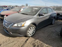 Nissan Sentra s Vehiculos salvage en venta: 2015 Nissan Sentra S