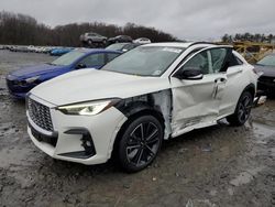 Salvage cars for sale at Windsor, NJ auction: 2023 Infiniti QX55 Luxe