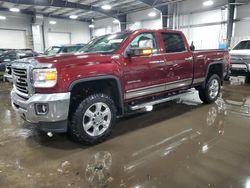 Salvage cars for sale at Ham Lake, MN auction: 2017 GMC Sierra K2500 SLT