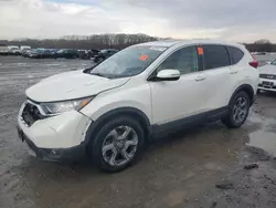 Salvage cars for sale at Assonet, MA auction: 2018 Honda CR-V EX