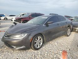 Salvage Cars with No Bids Yet For Sale at auction: 2015 Chrysler 200 Limited