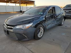 Salvage cars for sale at Grand Prairie, TX auction: 2016 Toyota Camry LE