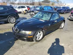 BMW Z3 salvage cars for sale: 1998 BMW Z3 1.9