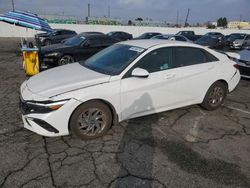 Carros salvage sin ofertas aún a la venta en subasta: 2024 Hyundai Elantra SEL