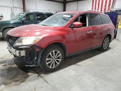 Salvage cars for sale at Billings, MT auction: 2015 Nissan Pathfinder S