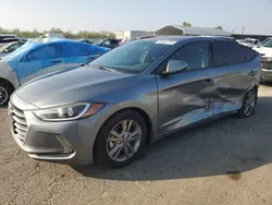 Salvage cars for sale at Fresno, CA auction: 2018 Hyundai Elantra SEL