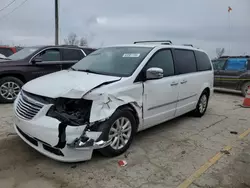 Chrysler Town & Country Limited pl salvage cars for sale: 2016 Chrysler Town & Country Limited Platinum