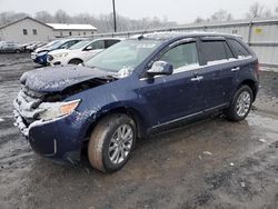 Salvage cars for sale at York Haven, PA auction: 2011 Ford Edge SEL