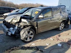 Toyota Highlander Limited salvage cars for sale: 2009 Toyota Highlander Limited