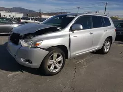 Salvage cars for sale at Sun Valley, CA auction: 2010 Toyota Highlander Limited