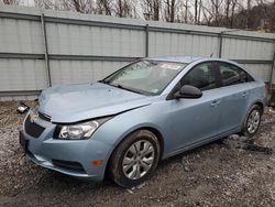 Salvage cars for sale at Hurricane, WV auction: 2012 Chevrolet Cruze LS