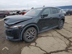 Salvage cars for sale from Copart Woodhaven, MI: 2018 Mazda CX-5 Touring