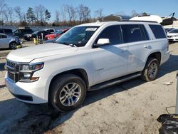 Salvage cars for sale at Spartanburg, SC auction: 2016 Chevrolet Tahoe C1500 LS