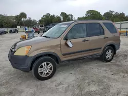 Salvage cars for sale at Fort Pierce, FL auction: 2003 Honda CR-V EX