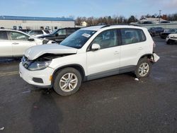 Salvage cars for sale from Copart Pennsburg, PA: 2017 Volkswagen Tiguan S