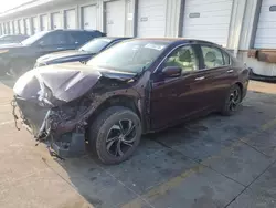 Salvage cars for sale at Louisville, KY auction: 2017 Honda Accord LX