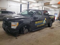 Salvage cars for sale at Ham Lake, MN auction: 2022 Ford F150 Supercrew