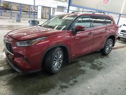 Salvage cars for sale from Copart Pasco, WA: 2020 Toyota Highlander Hybrid Platinum