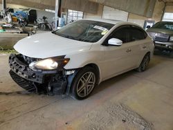 Nissan salvage cars for sale: 2017 Nissan Sentra S