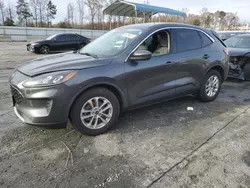 Salvage cars for sale at Spartanburg, SC auction: 2020 Ford Escape SE