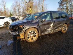 Salvage cars for sale from Copart Portland, OR: 2017 Chrysler Pacifica Limited