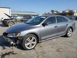 Salvage cars for sale at Tulsa, OK auction: 2015 Volkswagen Passat SEL