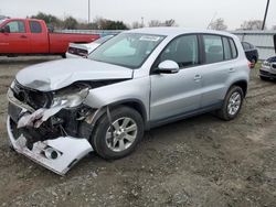 Volkswagen salvage cars for sale: 2010 Volkswagen Tiguan SE