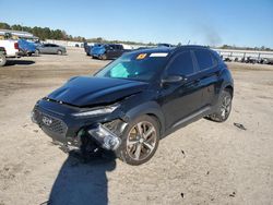 Salvage cars for sale at Harleyville, SC auction: 2018 Hyundai Kona Limited