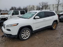 Jeep Vehiculos salvage en venta: 2015 Jeep Cherokee Limited