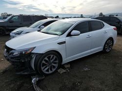 Salvage cars for sale at San Martin, CA auction: 2015 KIA Optima SX