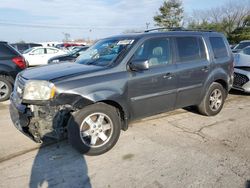 Salvage cars for sale at Lexington, KY auction: 2011 Honda Pilot Touring