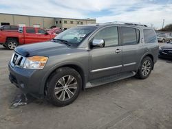 Salvage cars for sale at Wilmer, TX auction: 2015 Nissan Armada SV