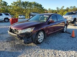 Salvage cars for sale at Houston, TX auction: 2008 Honda Accord EXL