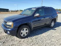 Salvage cars for sale at Tifton, GA auction: 2002 Chevrolet Trailblazer