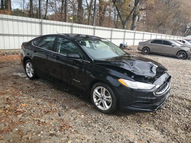 2018 Ford Fusion SE Hybrid